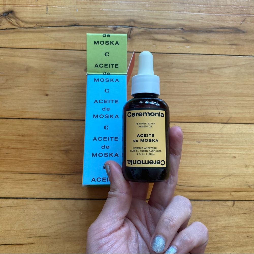 💛 New Ceremonia Aceite de Moska Hair Oil